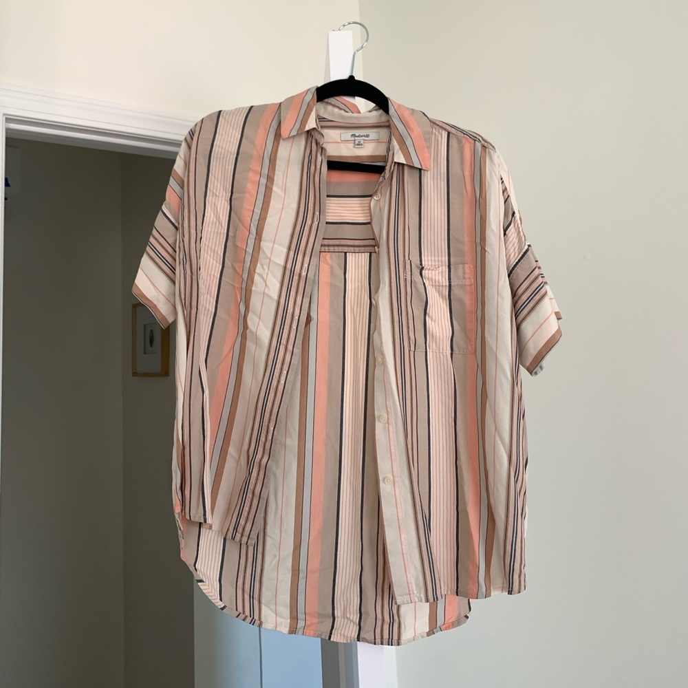 Madewell Striped Button Down